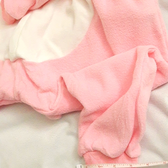 Onesie Pajamas Sleepwear Costume Halloween PINK PIG Youth 10-12 59" NWOT - Picture 16 of 17